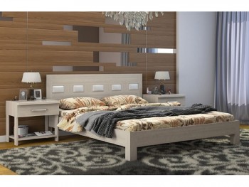 Кровать деревянная двуспальная Диана Микс ДаКас