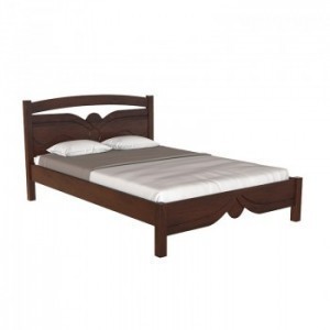 Кровать двуспальная деревянная Л-223 Скиф