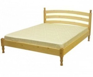 Кровать двуспальная деревянная Л-204 Скиф