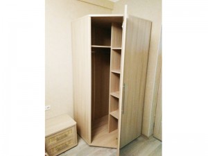 Шкаф угловой 1Д Токио Мебель Сервис Ясень