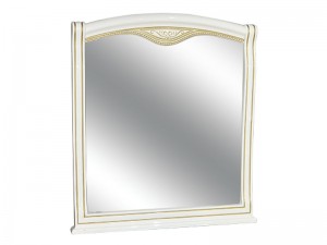 Зеркало Полина Новая Світ Меблів Белое (вариант 1)