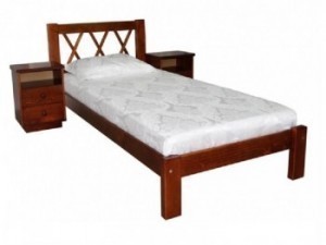 Кровать односпальная деревянная Л-132 СКИФ сосна