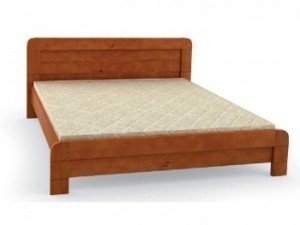 Кровать односпальная деревянная “Тоскана” 0.9х2.0м Сосна МЕБИГРАНД