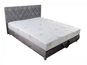 Двуспальная кровать Дрим Ромбы с подъемным матрасом Алоэ Вера Бельгия 160х200 см