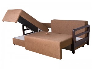 Угловой диван с деревянными подлокотниками Айко Эко Торино