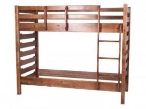 Кровать деревянная двухъярусная Троя 200*90 МебиГранд (без шухляд)