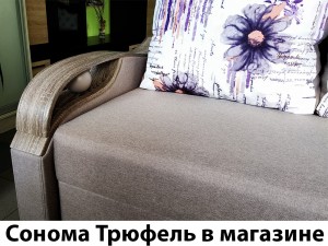 Угловой диван Даная Торино сонома трюфель