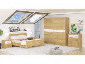 Спальня Квадро шкаф-купе 2Д Мебель Сервис