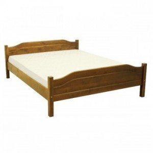 Кровать двуспальная деревянная Л-201 Скиф