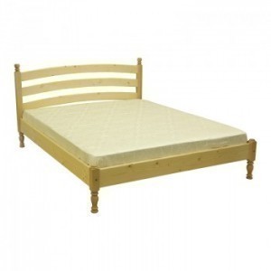 Кровать двуспальная деревянная Л-204 Скиф