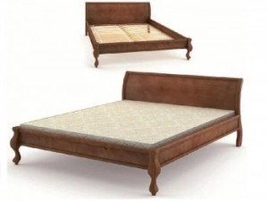 Кровать двуспальная деревянная “Палермо” 1.4х2.0м Сосна МЕБИГРАНД