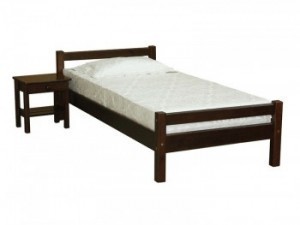 Кровать односпальная деревянная Л-120 СКИФ сосна