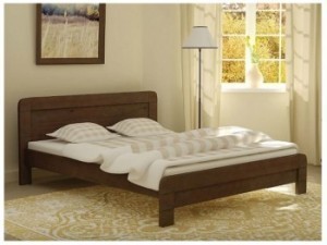 Кровать односпальная деревянная “Тоскана” 0.9х2.0м Сосна МЕБИГРАНД