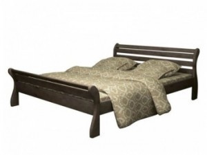 Кровать двуспальная деревянная “Верона” 1.6х2.0м Сосна МЕБИГРАНД