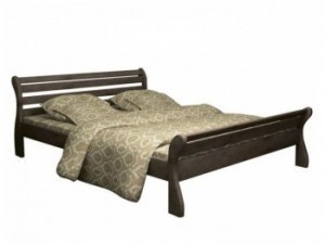 Кровать двуспальная деревянная “Верона” 1.8х2.0м Сосна МЕБИГРАНД